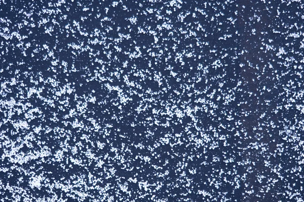 Небольшие Зерна Снега Прочной Обивке Ткани Структура Материала Видна — стоковое фото