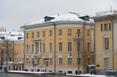 Mokhovaya 'daki Moskova Üniversitesi' nin eski binası
