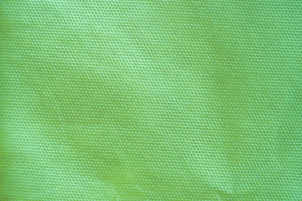 Tissu Synthétique Fin Avec Texture Maille Couleur Altérée Vert Pâle — Photo