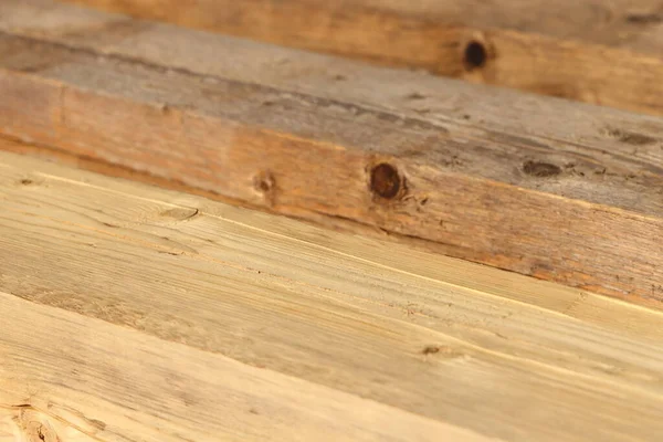 Hrubý Hoblovaný Povrch Dřevěná Prkna Dřevěné Zázemí — Stock fotografie