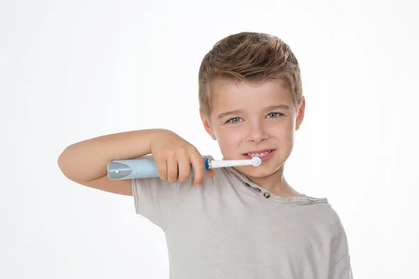 Oral daily cleaning — Stock Photo, Image