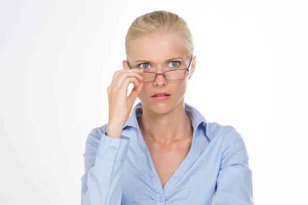 İskandinav kız hayretler içinde