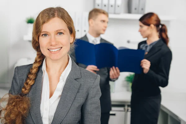 Business woman working in office — Stock Photo, Image