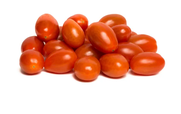 Cherry tomatoes at white background — Stock Photo, Image