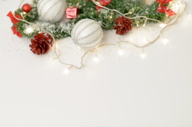 beyaz christmas dekorasyon