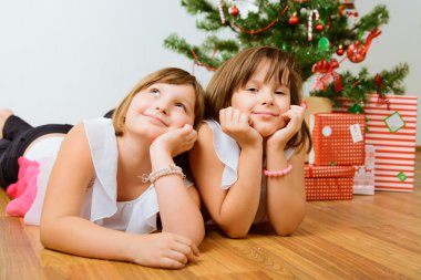 iki çocuk Noel hakkında rüya