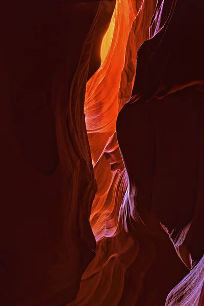 アンテロープキャニオンは、アリゾナ州ページの美しさ — ストック写真