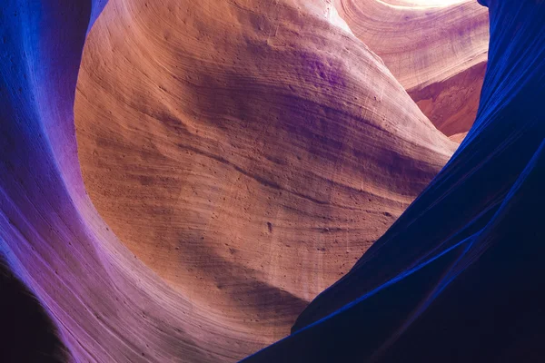 La hermosa piedra arenisca de Antelope Canyon — Foto de Stock