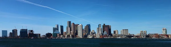 Panoramablick auf das boston, massachusetts stadtzentrum — Stockfoto