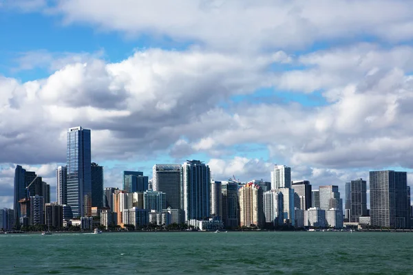 Miami, Florida Panorama na krásný den — Stock fotografie
