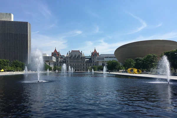 Edificios del gobierno estatal en Albany, Nueva York — Foto de Stock