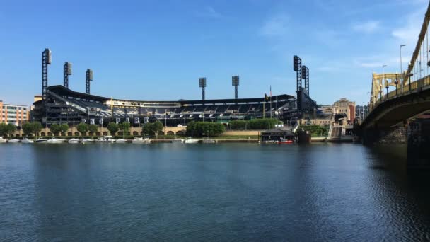 PNC Park, поле Pittsburgh Pirates — стоковое видео