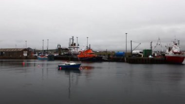 4k Ultrahd görünümü Stromness limanın Orkney, İskoçya'da