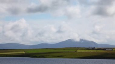 4 k Ultrahd Loch Harray, Orkney, İskoçya