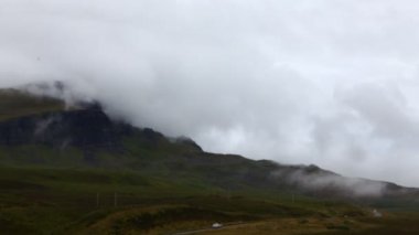 Yaşlı adamın Storr, Skye, İskoçya, 4 k Ultrahd Timelapse