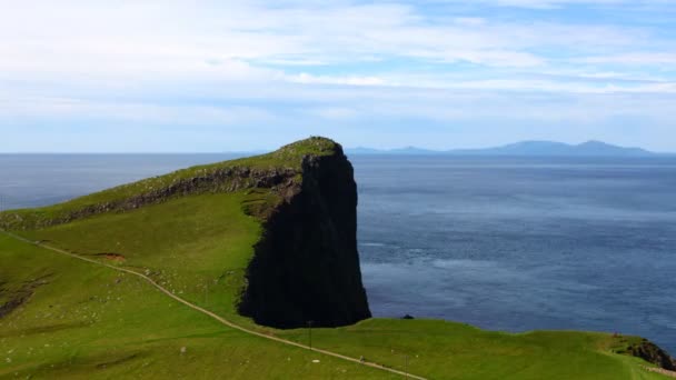 4k ultrahd Timelapse am nesten Punkt, skye, scotland — Stockvideo