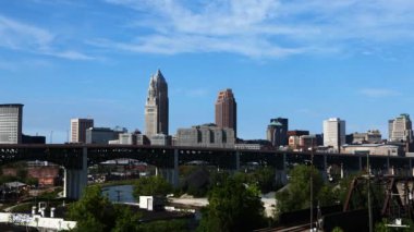 4k Ultrahd Timelapse Cleveland, Ohio Skyline