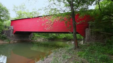 Amerika Birleşik Devletleri, Indiana 'daki Ramp Creek Kapalı Köprüsü
