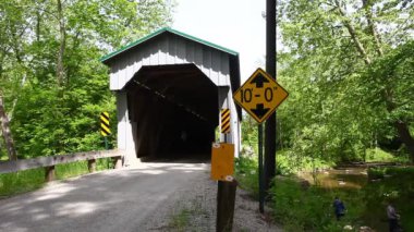 Gregg Mill Ohio, ABD 'deki Köprü Kapalı