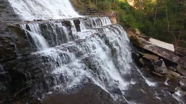 Albion Falls Ontario Kanada — Stockvideo