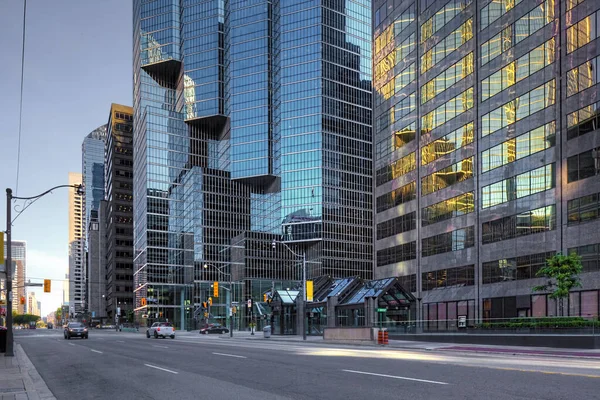 Downtown Toronto Canadá Cena Rua — Fotografia de Stock