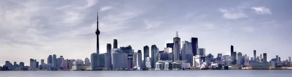 Ein Blick Auf Die Skyline Von Toronto Kanada — Stockfoto
