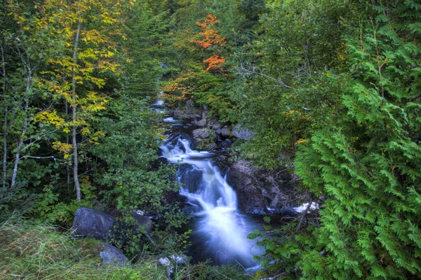 Vista Beaver Falls Ontário Canadá — Fotografia de Stock