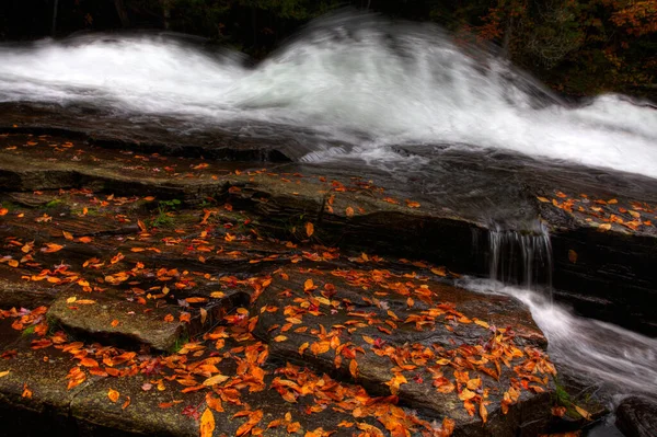 Buttermilk Falls View Muskoka Ontário Canadá — Fotografia de Stock