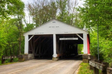 Amerika Birleşik Devletleri, Indiana 'daki Ramp Creek Kapalı Köprüsü