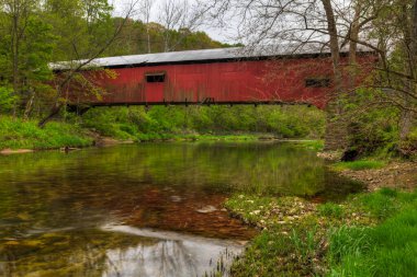 Fırıncılar Kampı Indiana, ABD 'deki Köprü Kapalı