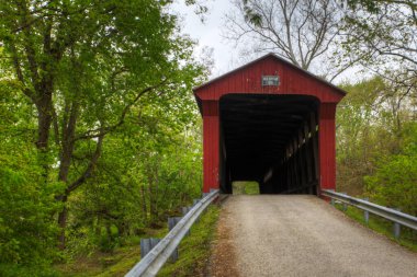 The Dick Huffman Covered Bridge in Indiana, United States