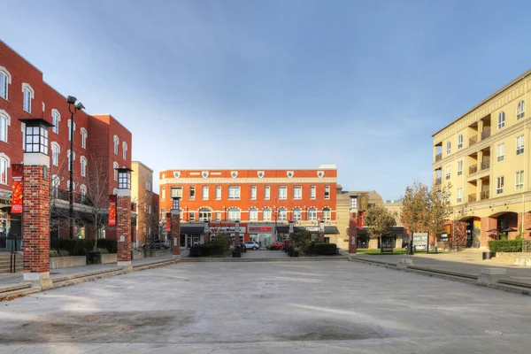 Brantford Ontario Canadá Agosto 2020 Vista Harmony Square Brantford Ontario — Foto de Stock