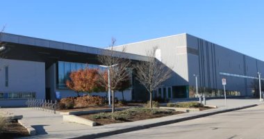 Elmira, Ontario, Kanada... 2 Kasım 2020: Elmira, Ontario, Kanada 'daki Woolwich Memorial Centre. Eğlence merkezi 2009 yılında açıldı.