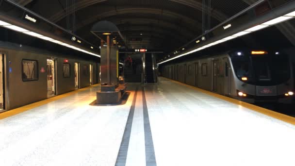 Toronto Ontario Canadá Septiembre 2018 Downsview Station Toronto Actualmente Hay — Vídeo de stock