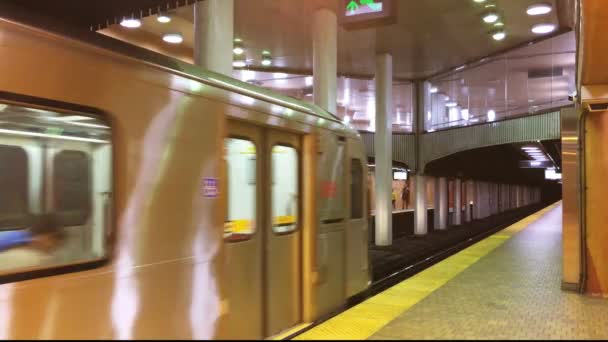 Toronto Ontario Canadá Septiembre 2018 Dupont Station Toronto Actualmente Hay — Vídeos de Stock