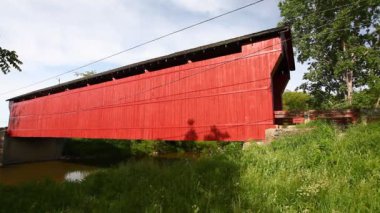 Ohio, ABD 'deki Swartz Kapalı Köprüsü