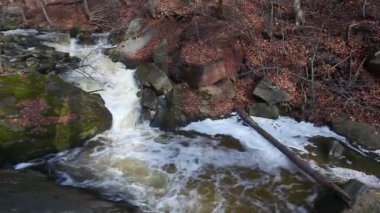 Ontario, Kanada 'da Değirmen Taşı Şelalesi