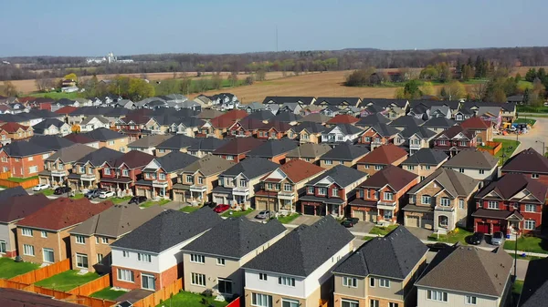 Aerial View New Subdivision — Stock Photo, Image