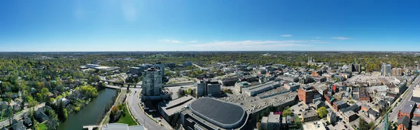 Una Vista Panoramica Aerea Guelph Ontario Canada Centro — Foto Stock