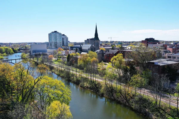 Guelph, Ontario, Kanada şehir merkezi.