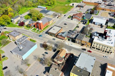 New Hamburg, Ontario, Kanada şehir merkezi.