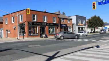 Waterdown, Ontario, Kanada - 22 Ekim 2021: Waterdown, Ontario, Kanada 4K