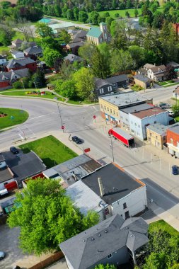 Drumbo, Ontario, Kanada 'nın hava dikey