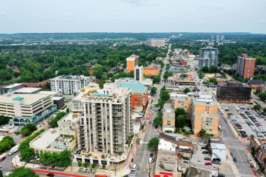 Burlington, Ontario, Kanada 'da bir anten.