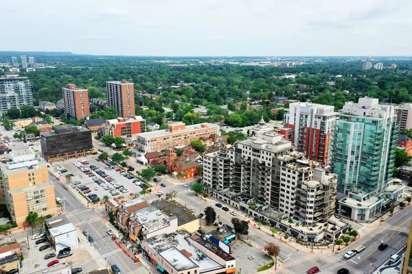 Uma Vista Aérea Burlington Ontário Canadá — Fotografia de Stock