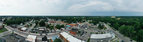 Eine Luftaufnahme Von Delhi Ontario Canada — Stockfoto