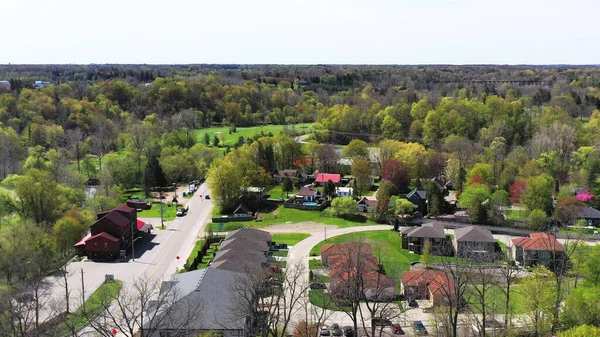 Uma Cena Aérea Tillsonburg Ontário Centro Canadá — Fotografia de Stock