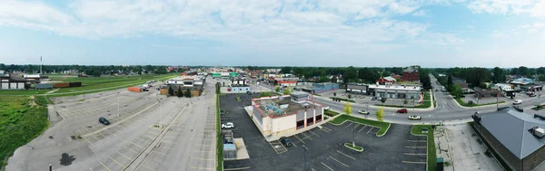 Antenn Panorama Över Thomas Ontario Kanada Centrum — Stockfoto