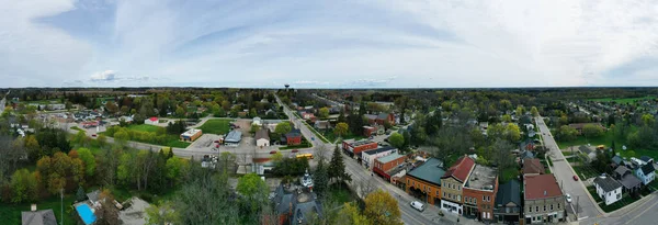 Uma Vista Panorâmica Aérea Centro George Ontário Canadá — Fotografia de Stock