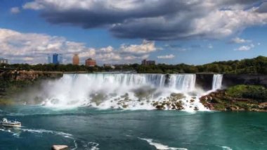 bir timelapse american Falls, niagara Şelalesi